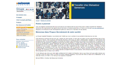 Desktop Screenshot of maisadour-semences.sitederecrutement.com